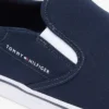 Vulkaniserad slip-on-sneaker i canvas