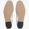 Vävd Mary Jane-ballerina i lädermix Vävd Mary Jane-ballerina i lädermix