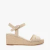 Vävda espadriller med kilklack