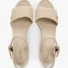 Vävda espadriller med kilklack