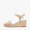 Vävda espadriller med kilklack