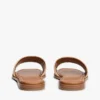 Vävda sandaler med monogram