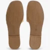 Vävda sandaler med monogram